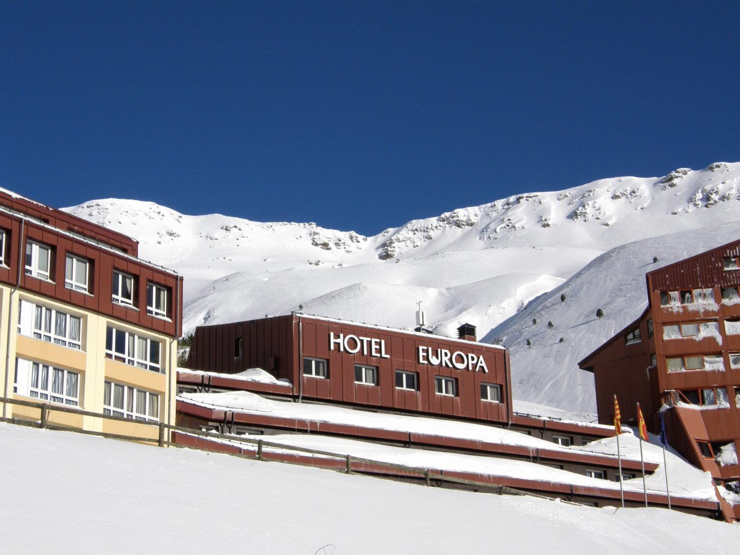 Hotel Europa Astún Esterno foto